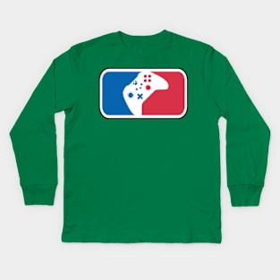 Gamer Pro Logo Kids Long Sleeve T-Shirt